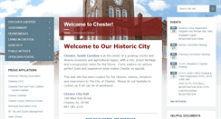 Desktop Screenshot of chestersc.org