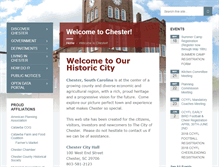 Tablet Screenshot of chestersc.org